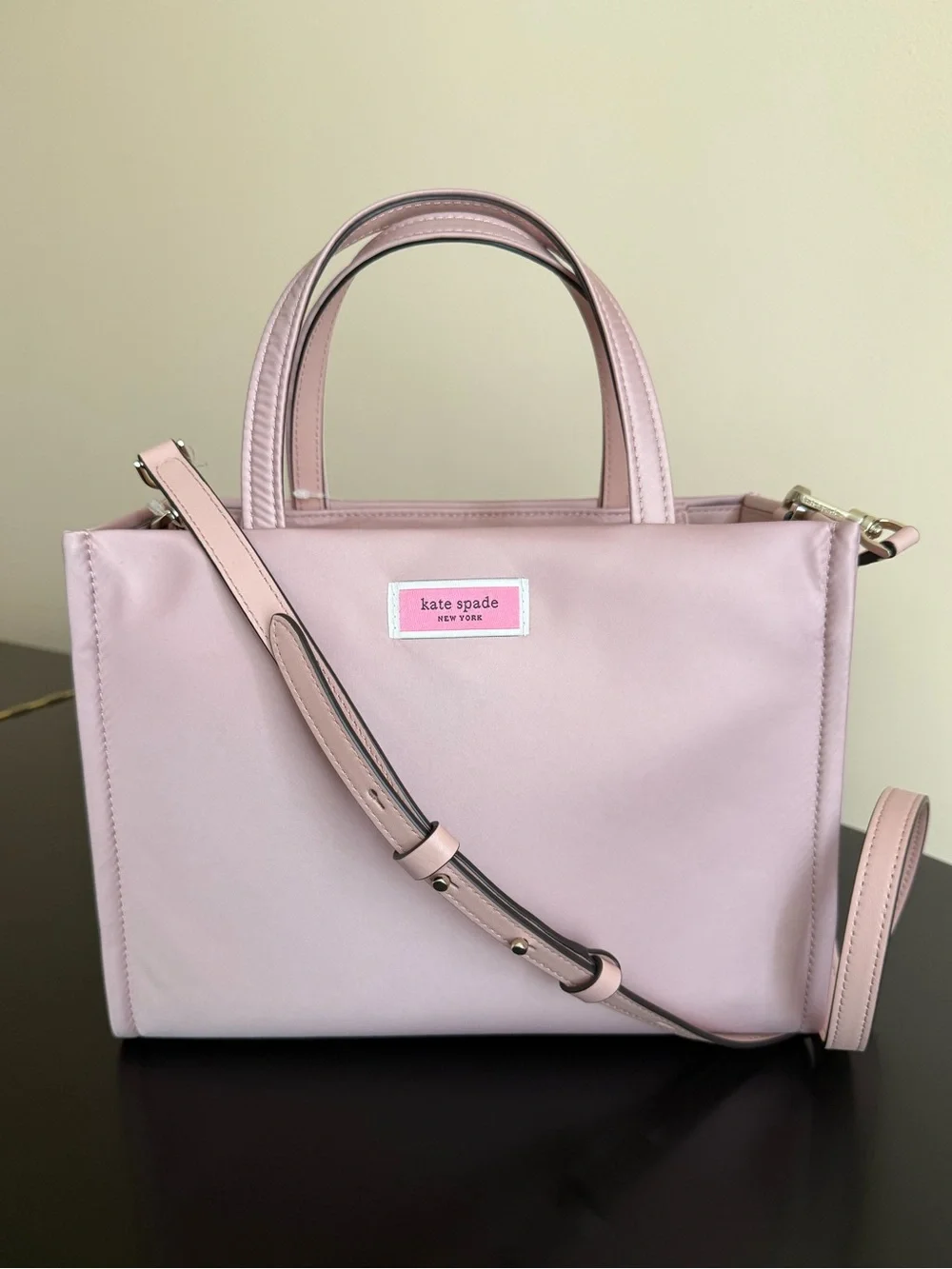 Kate Spade Sam Nylon Medium Satchel Madison Rouge